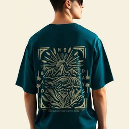 AUSK Men Printed Drop-Shoulder Sleeves Ethnic Pockets T-shirt-image-65