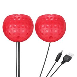 Enter Igloo Speaker2.06W Laptop/Desktop Speaker-Red image 3
