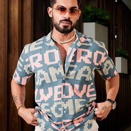 Moda Rapido Men Standard Opaque Printed Casual Shirt-image-31