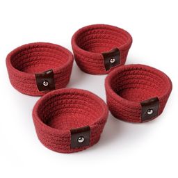 FABINALIV Red Solid Multipurpose Organiser with Lid image 5