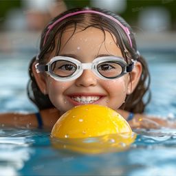 Fiddlerz Anti Fog Swimming Goggles with UV Protection & Adjustable Strap Black color Age 3 and Above image 5