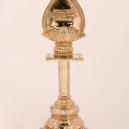 Exotic India Yellow Holy Vel With Stand Pooja Essentials-image-30