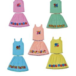 Veecap Pink Cotton Blend Clothing Set-image-68