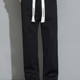 StyleCast x Revolte Men Straight Fit Easy Wash Trousers-picture-21