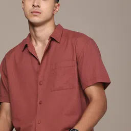 Roadster Men Relaxed Opaque Solid Casual Shirt-image-78