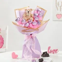Sweet Love Chocolate Bouquet-image-18