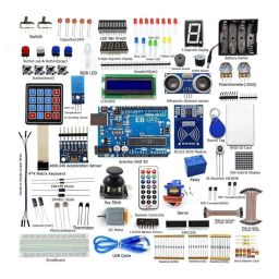 REES52 RFID Starter Kit Arduino UNO R3 Starter Kit With Servo Motors RC522 RFID Module PS2 Joystick And Guided Learning Kit - AD002REES52 RFID Starter Kit Arduino UNO R3 Starter Kit With Servo Motors RC522 RFID Module PS2 Joystick And Guided Learning Kit - AD002-22