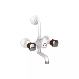 SUPREME Crown Series Wall Mixer Full Turn Plastic, Brown-48