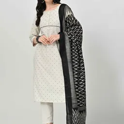 ALL WAYS YOU Women Floral Printed Regular Kurta with Trousers & With Dupatta-image-61