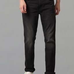 Voi Jeans Men Slim Fit Light Fade Stretchable Jeans-image-90