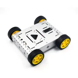 Metal Tank Robot Smart Car Chassis Kit (Black)-27