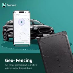 Roadcast Wireless GPS Tracker 10000 mAh Battery Geo Fence Alerts & Voice Monitoring with 1 Year SIM & App Subscription, LG-300 image 5