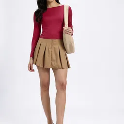 glitchez Curve Snug Fitted Crop Top image 5