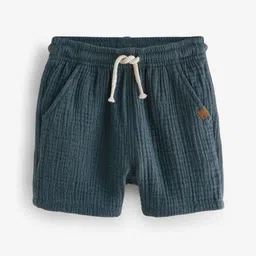 NEXT Boys Soft Textured Pure Cotton Shorts-image-38