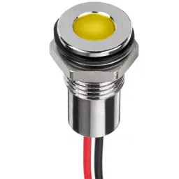 IDEC Q Series LED and Indicator Light with 8 mm Mounting Hole Dia, Q8F5CXXHY24AE-44