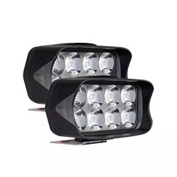 Allextreme 8 LED Fog Light 10 W 12V, 24 V 1000 lm for Bikes Cars and Motorcycle, EXL21W2 (Pack of 2)-image-74