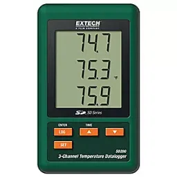EXTECH 3-Channel Universal AC Adaptor included Temperature Datalogger-37