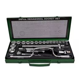 Eastman 1/2 Square Drive Socket Set, FIDSE2202H24R1 (Set Of 24 Pcs)-9