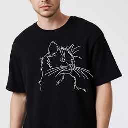 Fashnobic Men Dry Fit Graphic Printed Round Neck Cotton Oversized T-shirt-picture-10