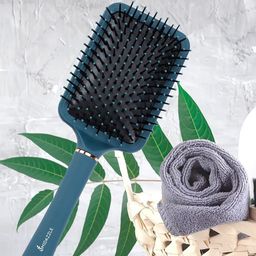 Omidazzle Set Of 3 Premium Cushioned & Paddle Hair Brush-14