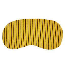 Jenna MultiLine Yellow Printed Sleeping Eye Mask-image-77