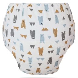 Bembika Babies Cotton Potty Training Pants Cute Bear  Printed  Medium - White-picture-41