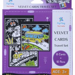 PepPlay Velvet Cards Travel Set - 18 Pieces-11