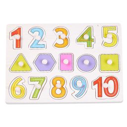 Baybee 2 in 1 Wooden Number and Shape Puzzles for Kids, Wooden Numbers and Shape Puzzles Learning Toys Preschool Education Puzzle Board Wooden Number Counting Puzzle for Boys Girls-image-92
