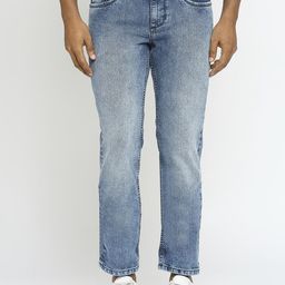 Basics Men Jean Slim Fit Low-Rise Highly Distressed Heavy Fade Stretchable Jeans-picture-29