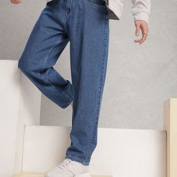 WROGN Men Pure Cotton Loose Fit Jeans-picture-47