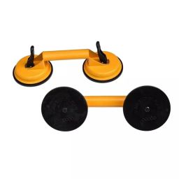 Flamingo Glass Carrying Handle/Lifter Puller 2 Cups 20 cm Aluminium, Rubber Yellow, Black (Pack of 2 Pcs)-13