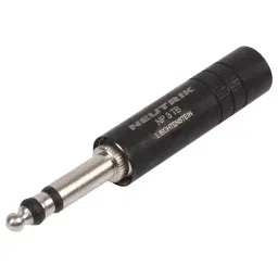 NEUTRIK PLUG, 1/4" JACK, B-GAUGE, 3POLE, NP3TB-B-13