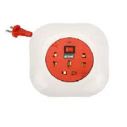 Econe White-Red Surge Protector Cable Length of 4mtr, White-Red 2 Pin Flex Board 6 AMP-36