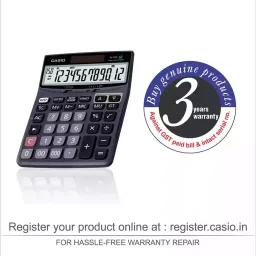 Casio DJ-120D 150 Steps Check and Correct Desktop Calculator image 4