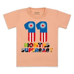 Arvesa Kids Printed Applique T-shirt-picture-7