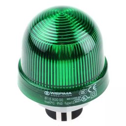 Werma Beacon EM 815 Series Green Steady 12-240 V AC/DC Panel Mount Incandescent Bulb IP65, 815.200.00-image-36