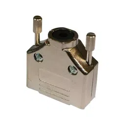 NORCOMP D Sub Back Shell, 180Deg, Size Db, Zinc, 970-025-040R011-7