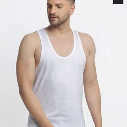 Friskers Pack Of 2 Cotton Anti-Bacterial Basic Vests 10525C-01-02-image-82