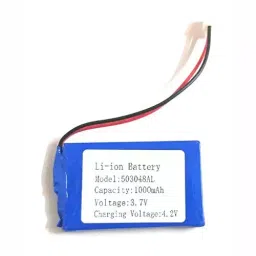KP 4.2 V, 3.7 V 1000 mAh Lithium Polymer Rechargeable Battery, KP-503048AL-picture-3