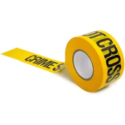 SINGHAL Crime Scene Do Not Cross Barricade Tape Roll 300 m Yellow and Black, CSDNE_YB_3x300_P10 (Pack of 10)-picture-11