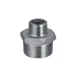 Valson 2x1/2 inch Stainless Steel Reducing Hex Nipple Screwed-image-76