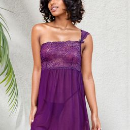 ZERJAMA V-Neck Self Design Baby Dolls-picture-47