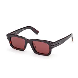 Ermenegildo Zegna Men UV Protected Lens Rectangle Sunglasses EZ0255 51 54S-picture-40