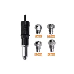 AASONS Model 2 Electric Riveter Conversion Connector Attachment for Hand Drill Machine POP Rivet Gun Adapter Riveting Tool Suitable for 2.4 to 4.8mm Blind Rivets Sizes image 2