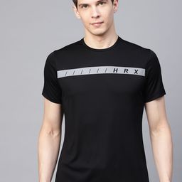 HRX by Hrithik Roshan Ultralyte Men Black Running T-shirt-image-45