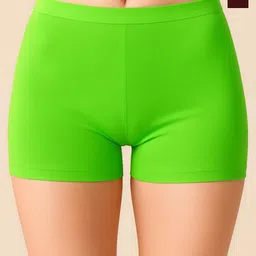 HIRRUX Women Pack of 2 Slim Fit Cycling Cotton Sports Shorts-picture-48