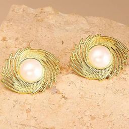 Fashion Gold Earrings Combo for Women | Anti-Tarnish Stainless Steel Studs-image-17