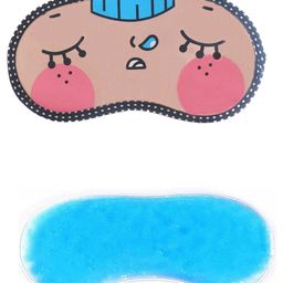 Jenna Napping Printed Sleeping Eye Mask With Cooling Gel-image-3
