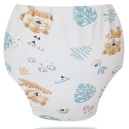 Bembika Babies Cotton Potty Training Pants Cute Tiger Printed Medium - White-picture-43