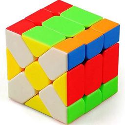 Sanjary Fisher Cube 3x3x3 Smooth Magic Stickerless Cube - Multicolour-image-13